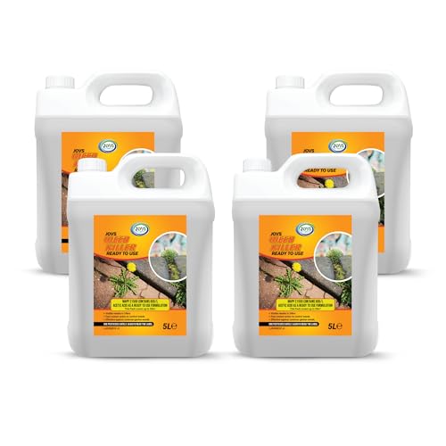 JOVS Weed Killer 4x 5L Ready to Use – Fast Acting Weed Killer Spray for Patios, Paths, Driveways & Gardens – Contains Acetic Acid – Kills Moss & Common Garden Weeds. option