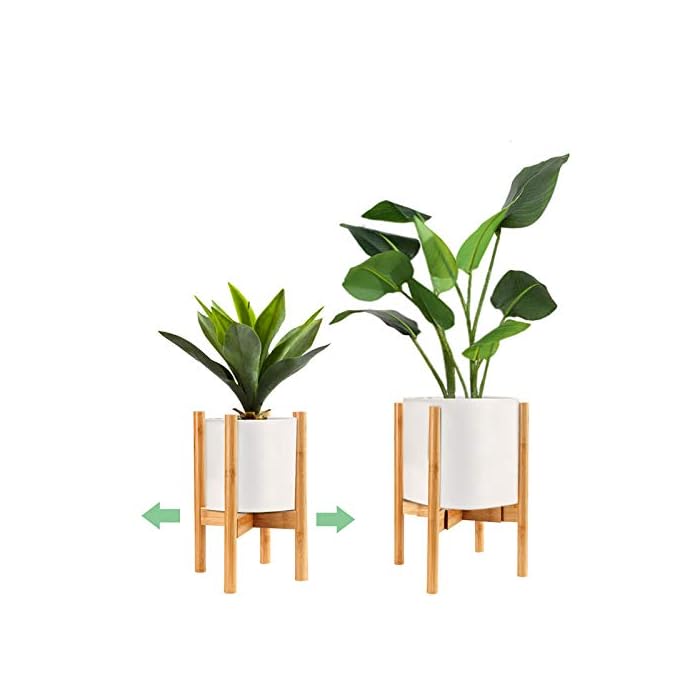 Buy Surplex Adjustable Plant Stand Retro Mid Century Modern Expandable