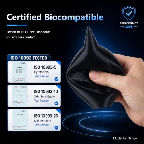 Image of Siraya Tech Flex TPU Filament - 85A Shore, ISO 10993, High Flexibility & Toughness, High Flow & Speed, Easy to Print, Moisture-Resistant Aluminum Bag - Ideal for Footwear, Protective Gear (Black, 1kg)