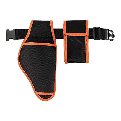Funda para Tijeras de Podar Eléctricas Accesorios con Compartimiento Cinturón Resistente Ajustable