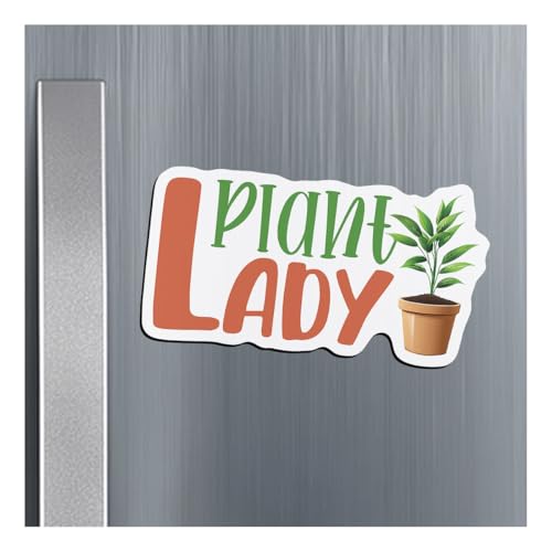 Plant Mom Magnet Cute Garden Lover Magnet Plant Lady Funny for Fridge 