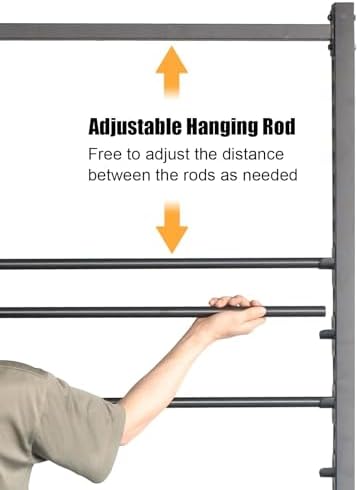 Easy Installation Shower Curtain Rod Adjustable Corner Ceiling Support Curved Rod,Heavy Duty Steel Fabric Display Rack - Portable 3-Rod Hanger for Scarf, Blanket, Towel & Quilt Organization