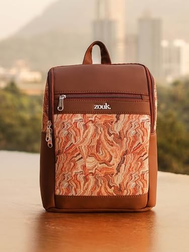 Image of ZOUK Amalia Daypack |Padded Tablet Compartment | Adjustable Straps | Water-Resistant | Men and Women | Daily Use | Lightweight |Smart & Compact |Comfortable & Stylish