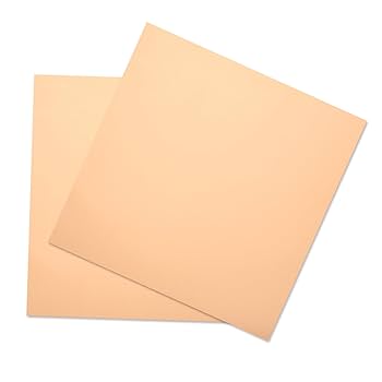 Amazon.com: LOYORTY 2PCS Pure Copper Sheet 12”x 12”x 0.02