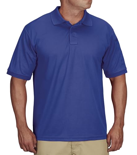 Propper Uniform - Polo de Manga Corta para Hombre, Talla 4XL, Azul Cobalto