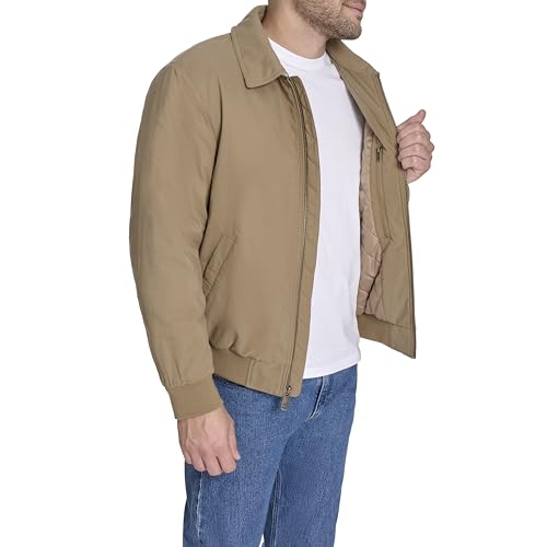 Image of Dockers Men's Microtwill Golf Bomber Jacket