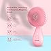 Silicone Facial Cleansing Brush,Ultrasonic Face / Body Cleanser, 4 Function Modes,Rotating Magnetic Beads,Waterproof /Rechargeable-Portable /Ergonomic Handle-Skin Rejuvenation /Cleansing