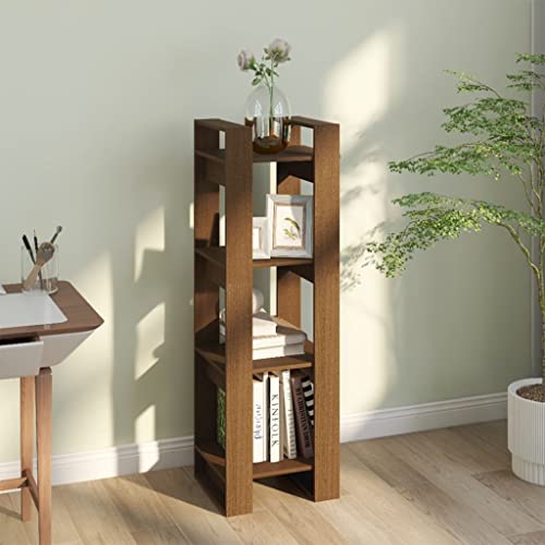 Mueble separador de ambientes de madera maciza para salones pequeños 8