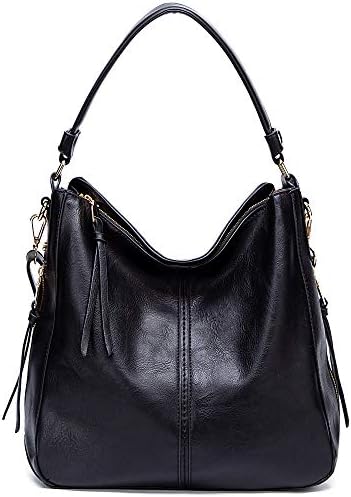 Hobo Bags for Womens,DDDH Vintage Leather Crossbody Shoulder Bucket Bag for Ladies/Girls