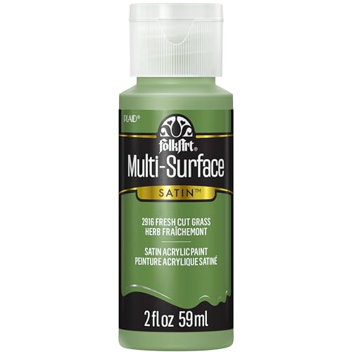 Image of FolkArt Multi-Surface Paint in Assorted Colors (2 oz), 2916, Fresh Cut Grass