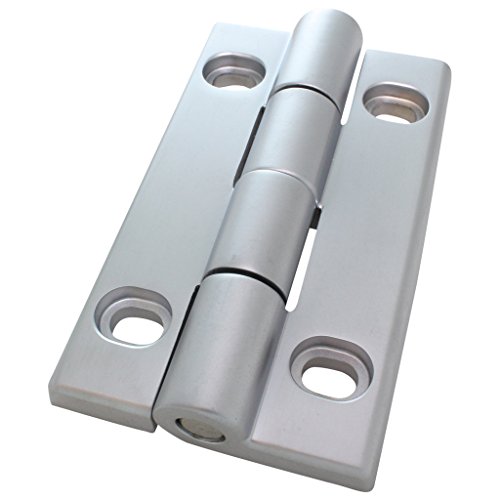 Bisagra para cargas pesadas AL 90, de aluminio fundido 30/30, 58 x 96 mm