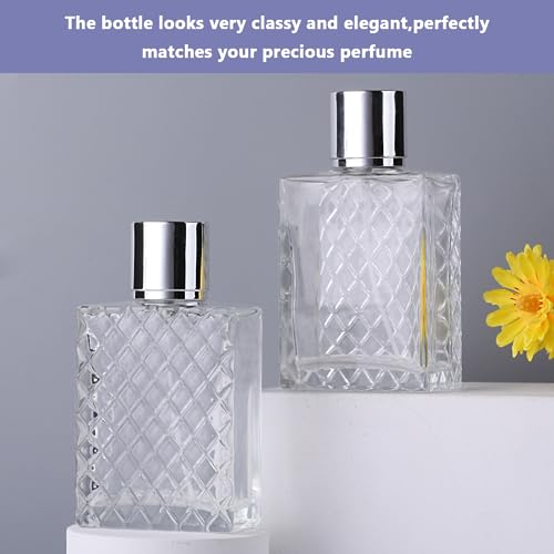 1Pcs Perfume Bottle with Long Nozzle Sprayer and Funnel Refillable Perfume Bottle Storage and Use Perfumes Essential Oils Air Fresheners Aromatherapy Toners Humidifier Sprays for Home Office Journey - Image 5
