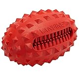 VANFINE Dog Toy, Squeaky, Indestructible, Tough, Durable Stick Chew Toy for Large Dogs, Puppies and Aggressive Chewers with Non-Toxic Natural Rubber (Medium/Large Dog, Football)