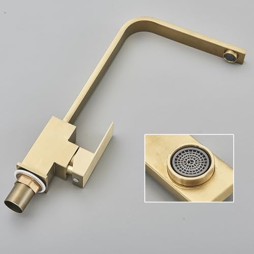 Robinet de cuisine design rotatif pour sublimer votre évier moderne - 4
