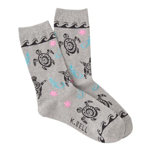 Image of K. Bell Women's Animal Novelty Crew Socks