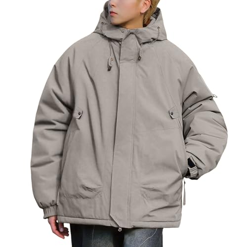 Veste de ski chaude et imperméable homme avec capuche
