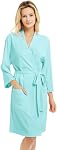 U2SKIIN Women Robes Long Knit Bathrobe Soft Sleepwear Comfortable Ladies Stretch Loungewear