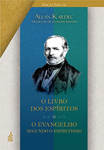 Box edição especial capa dura: o livro dos espíritos + o evangelho segundo o espiritismo