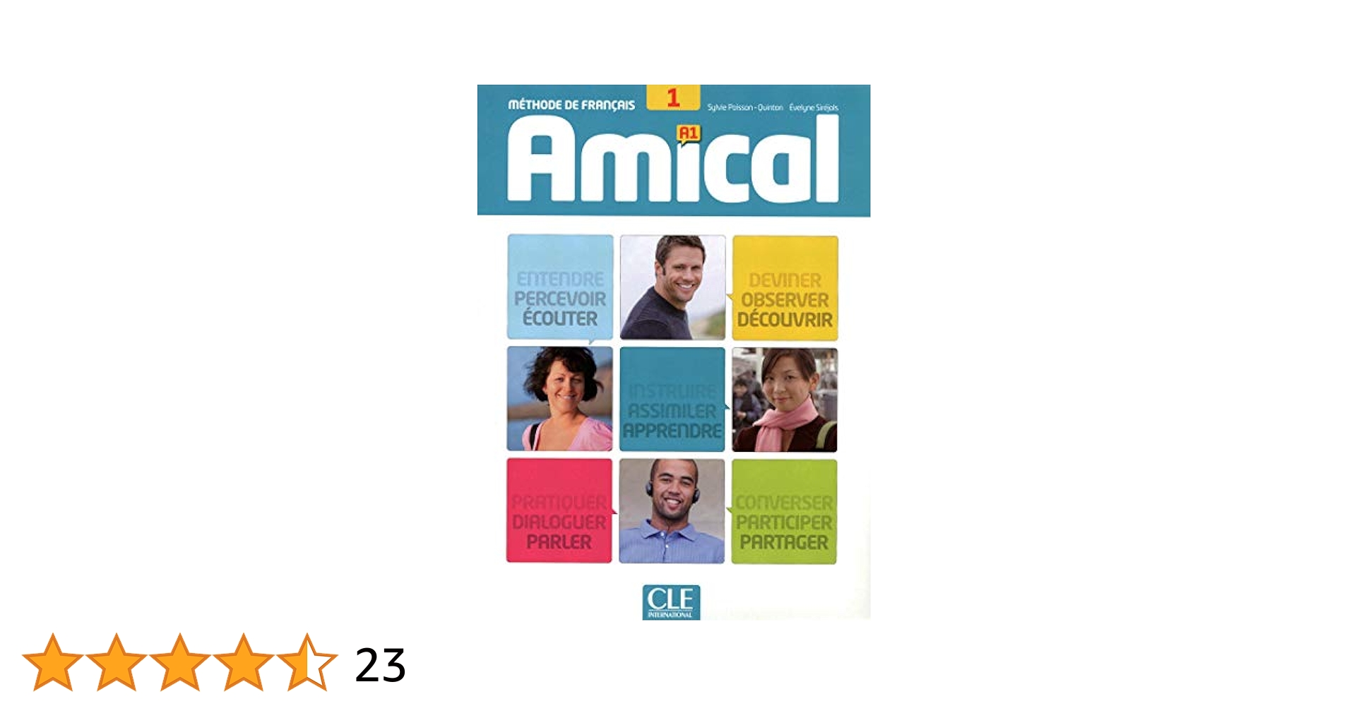 語学・辞書・学習参考書 Amical 1 AMICAL 1: LIVRE DE L'ELEVE + CD(mp3)+livret+corrige