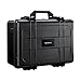 ORICO Festplattenkoffer 20 * 3.5 Zoll Hand-gehalten Festplattenlaufwerke,Schutzkoffer für Festplatten Western Digital WD Seagate Toshiba Samsung Intenso,Schwarz