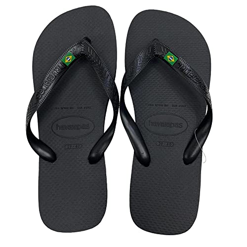Sandalias Havaianas Brasil Light Preto 39/40