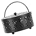 Porta a spirale Mosquito Metal Insect Repellente Incenso Burner Aromatherapy Oven con manico del coperchio, cestino