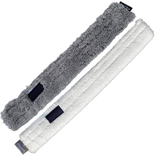 Ersatz-Wischbezug für Profi-Kombi-Fensterwischer im 2er-Set, Putzrolle (45/50cm) Cover
