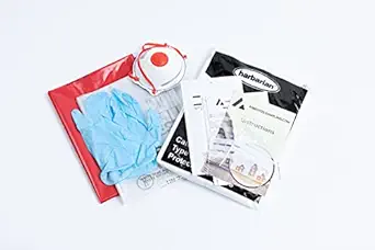 Asbestos Test Kit (Quality PPE Included) - 72hr (3 Business Days) NVLAP lab result with lab testing fee included (2 Samples)