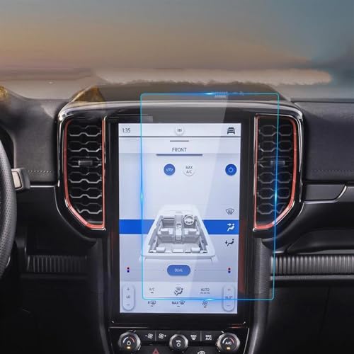 Film de protection Ford Ranger 2024 idéal pour sécuriser l'écran GPS en voyage