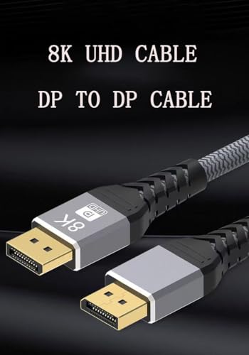 Câble DisplayPort 4K 144Hz pour ordinateur HP Victus