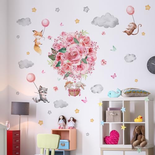 Vinilos Decorativos Florales Removibles para Pared 99x99 cm miniatura 3