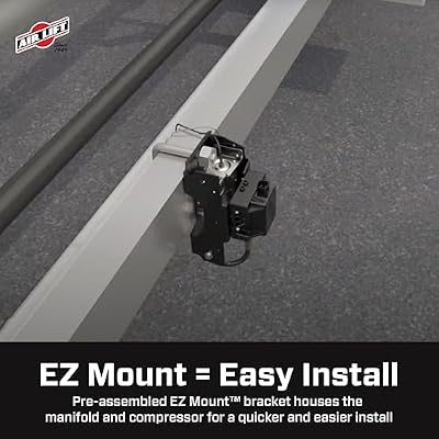 Air Lift WirelessOne 2nd Generation + EZ Mount On-Board Air Compressor with Mobile App - 25980EZ