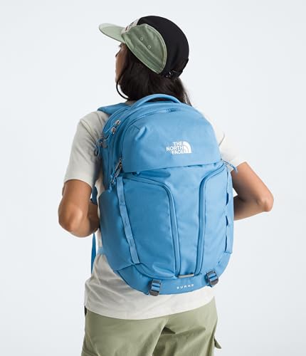 Image of THE NORTH FACE Women's Surge Commuter Laptop Backpack, Dark Cornflower Dark Heather, One Size