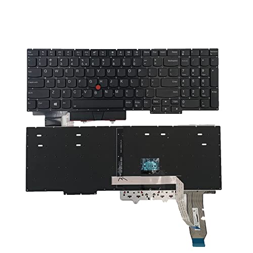 �m�[�g�p�\�R�������pUS���C�A�E�g�L�[�{�[�h �|�C���^�[�t�� Lenovo Thinkpad E15 Gen 1 E15 Gen 2 2020 (20T8 20T9 20TD 20TE)