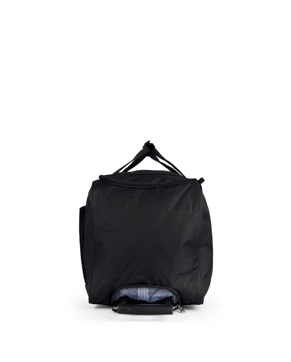 Gabol - Bolso de Viaje Grande con Ruedas Week Eco 73x38x34cm y Capacidad 94L - Interior Forrado con Compartimentos - con Asa de Mano - Diseño Español en Poliéster Reciclado RPET - Negro