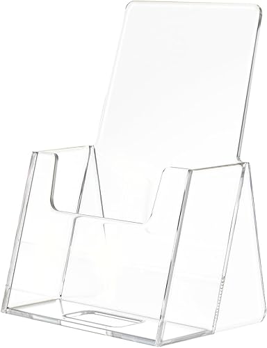 Miniatura 7 de Marketing Holders Paquete de 6 soportes verticales para tarjetas de regalo de 2 x 3.5 pulgadas, soporte de exhibición de acrílico transparente para