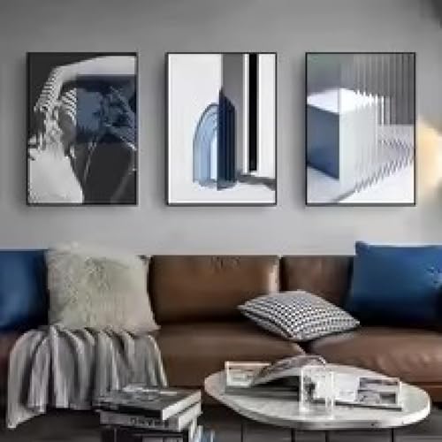 Impressions sur toile encadrées XINBAO pour habiller un grand mur vide de salon