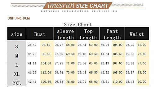 Imesrun Womens Two Piece Lounge Sets Striped Long Sleeve Oversized Sweatshirts And Drawstring Sweatpants Sweatsuit Outfits #TOP3
