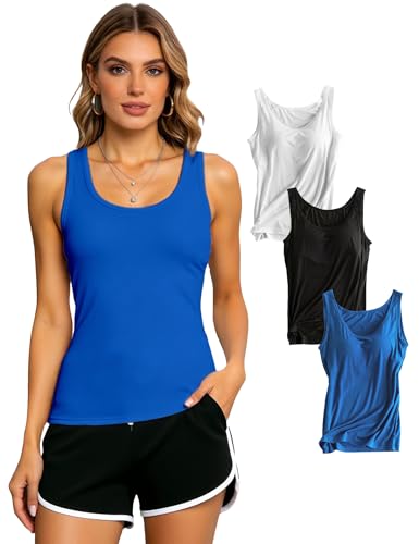 Camisole modal Alizeal caraco femme stretch sous-vêtement respirant col rond