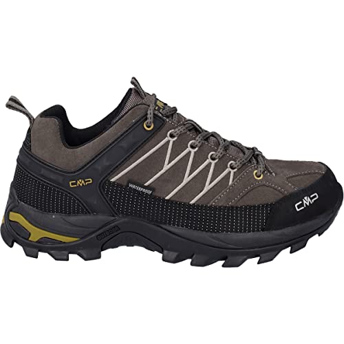 CMP Herren Rigel Low Trekking Shoes Wp Walking Shoe, Fango, 44 EU