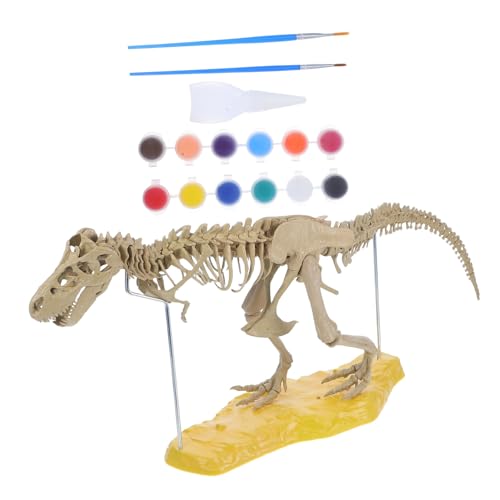 HAKIDZEL 恐竜骨格模型 向けみ立てキット 製リアル立体モデル 手先の器用さ向上 学習促進 創造力育成 インテリア装飾にも ラ ランダムカラー
