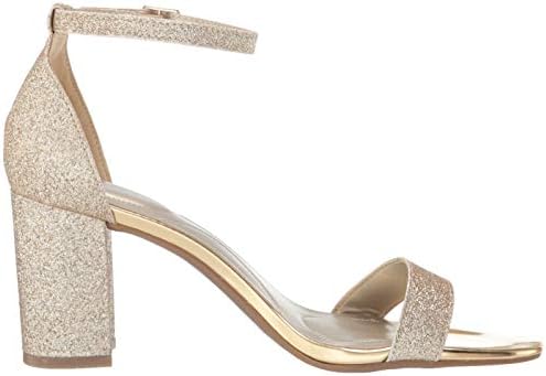 Bandolino Women's Armory Heeled Sandal Gold Glitter 7 M | Image 5
