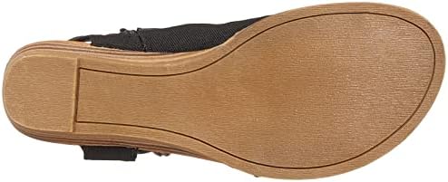 Blowfish Malibu Women's Fashion Casual Sandal, Blacksands Recycle, 10 US Review | Image 3