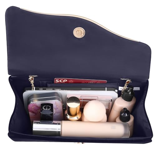Image of Clutch Purses for Women Evening Bag Faux Suede Formal Party Wedding Cocktail Prom
