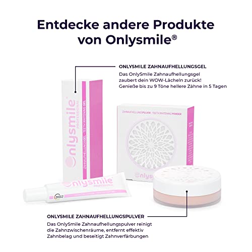 Onlysmile Zahnbleaching Set professionell | Testsieger 2024-2025 | All in One Teeth Whitening Kit für Weiße Zähne mit sofort Effekt | Sichere Zahnaufhellung Bleaching Zähne aufhellen | Zahn bleach set