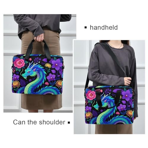 Maletín Portable para Laptop 15.6" con diseño acuarela miniatura 2