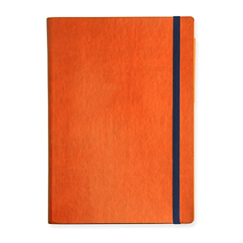 Legami grande a righe, colore arancione