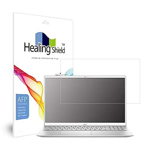 Healingshield スキンシール液晶保護フィルム Screen Protector Oleophobic AFP Clear Film Compatible with Dell Inspiron 15 5501