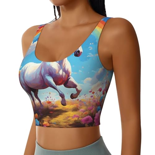 Womens Cozy Sports Bras U-Shaped Back Athletic Tank Sportswear for Sports2