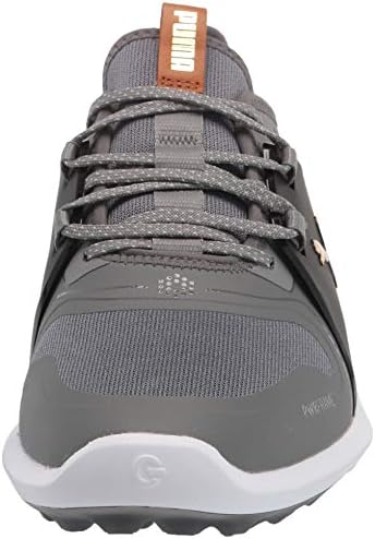 PUMA mens Ignite Fasten8 Golf Shoe, Quiet Shade-gold-puma Black, 12 US | Image 1